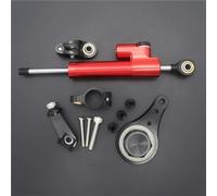 Amortiguador Estabilizador De Dirección para Motocicleta para para Ninja para ZX6R 636 2005 2006 con Kit De Soporte De Montaje Amortiguador De DireccióN Barra Control(Color 4)