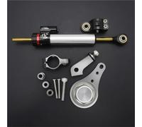 Amortiguador Estabilizador De Dirección para Motocicleta para para Ninja para ZX6R 636 2005 2006 con Kit De Soporte De Montaje Amortiguador De DireccióN Barra Control(Color 14)
