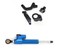 Amortiguador Estabilizador Dirección Kit De Soporte Montaje Del Amortiguador Estabilizador Dirección Motocicleta Para Suzuki GSXR 1000 GSXR1000 K9 2009-2015 Motocicletas Amortiguadores Aluminio(Damper