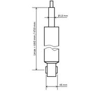 Excel-G Pneumatic Shock Absorber Gas Rear 3448025 by KYB