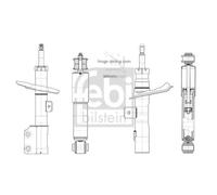 Amortiguador Febi Bilstein 1002434 para Toyota