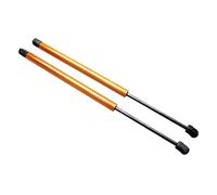 Amortiguador Gas Capó Para Skoda Para Yeti Para 5L 2009-2017 2 Piezas Puntales Gas Para Capó Delantero Soporte Elevación Modificado Amortiguador Varillas Apoyo(Yellow carbon fiber)