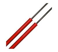Amortiguador Gas Maletero Amortiguadore Maletero Para MG4 Para EV Para MG Mulan Hatchback Alerón 2022-2025 Soportes Elevación Portón Trasero Resortes Gas Amortiguadores(Red Carbon Fiber)