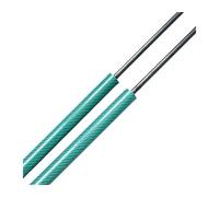 Amortiguador Gas Maletero Amortiguadore Maletero Para MG4 Para EV Para MG Mulan Hatchback Alerón 2022-2025 Soportes Elevación Portón Trasero Resortes Gas Amortiguadores(Green Carbon Fiber)