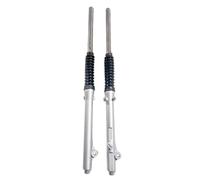 Amortiguador gas presión puntal trasero Amortiguador Delantero Para Motocicleta Jialing, Para Lifan Zongsheng XL125, JH125L, ZS125GY, Suspensión Horquilla Freno Disco/tambor.(A (Disc Brake))