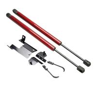 Amortiguador Gas Soporte Elevación Capó Delantero Modificación Puntales Gas Amortiguadores Varillas Pistón Y Resortes Para Wrangler JK 2007-2018(Carbon Fiber 1)