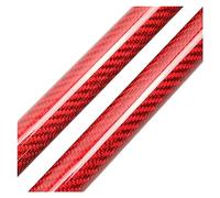 Amortiguador Hidráulico Capo Amortiguador Gas Capó Delantero Para Nissan Para Silvia S13 240SX 200SX Y 180SX Soporte Elevación Barra Amortiguación 1989-1994(Red Carbon Fiber)