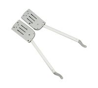 Amortiguador hidráulico de 2 unidades, amortiguador de presión de gas, bisagra, capacidad de carga de 7-8 kg, muelle de presión de gas, herraje de válvula, 2 barras de apoyo para puertas de armarios