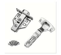 Amortiguador hidráulico de acero inoxidable de primera calidad for bisagras de puertas de gabinete: mecanismo de cierre suave for un funcionamiento silencioso en todo tipo de muebles.(Xiao Gdp,10pcs)