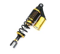 Amortiguador hidráulico de gas universal para motocicleta, suspensión trasera, compatible con Yamaha, scooter, ATV y BWS MAX Aerox. Motos Amortiguador(Gold)