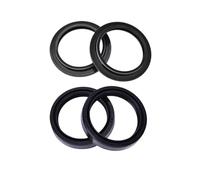 Amortiguador Horquilla Delantera 48X61X11mm Compatible con Hypermotard 939 SP, Supersport 937 S, Multistrada 1200 y 1200 R(2pcs oil 2pcs dust)