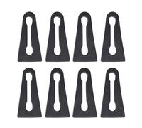 Amortiguador insonorizante para Cerradura de Puerta de Coche,Amortiguador de amortiguación Compatible con A4 B5 B6 B7 B8 B9 2000-2019,Amortiguador de Apertura de Puerta de vehículo (8 Piezas)