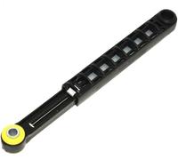 Amortiguador lavadora compatible con Bosch Siemens 11051551. Fuerza: 80N. Longitud: 185 mm. Longitud: 242 mm. Orificio: 14 mm