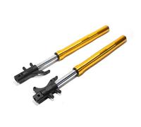 Amortiguador Para MSX125 M3 M5 M6 Motocicleta Eléctrica 665mm 715mm Amortiguador De Suspensión De Horquilla Delantera(710mm yellow)