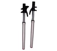 Amortiguador Para MSX125 M3 M5 M6 Motocicleta Eléctrica 665mm 715mm Amortiguador De Suspensión De Horquilla Delantera(665mm Silver)