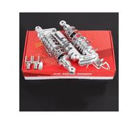 Amortiguador Para Niu Ninebot Scooter Dirt Bike Pit ATV Quad Suspensión Trasera 265 Mm 290 Amortiguación De Amortiguador Motocicleta Ajuste GAS(Silver 290mm 1 pair)