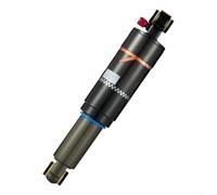 Amortiguador para suspensión Bicicleta Montaña Aluminio 190mm | presión aire, reduce vibraciones, aleación aluminio, 165mm, ideal senderos técnicos(210mm)