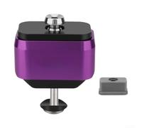 Amortiguador Plegable Aluminio 5.9cm Morado Amortiguador Plegable | goma amortiguación, para suave, commuting urbano, respuesta rápida, filtra vibraciones(Purple;)