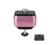 Amortiguador Plegable Bici Aleación Aluminio Eje para titanio | Goma amortiguadora multidimensional, reduce vibraciones y , confort en terreno irregular, para silencio total(Pink)