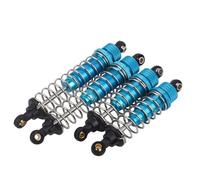 Amortiguador RC Compatible con Tamiya para TT-02B DF02 Y DT02 1/10 Piezas De Mejora para Coche RC Accesorio para Buggy Amortiguadores De Aceite para Chasis(Blue)