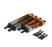 Amortiguador Rc Para Fs 1/10 4 Piezas 90 Mm 108 Mm Amortiguador Delantero Y Trasero Ajustable Relleno De Aceite, Para Coche RC Para Buggy Truggy Piezas De Repuesto Para Carreras(Orange)