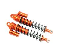 Amortiguador RC Para Losi Para Super Para Baja Para Rey 9320977 1:6 Forma L Amortiguador Trasero Presión Negativa Aleación Metálica Piezas Coche Control Remoto(Orange)