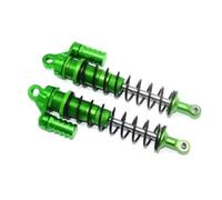 Amortiguador RC Para Losi Para Super Para Baja Para Rey 9320977 1:6 Forma L Amortiguador Trasero Presión Negativa Aleación Metálica Piezas Coche Control Remoto(Green)