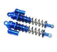 Amortiguador RC Para Losi Para Super Para Baja Para Rey 9320977 1:6 Forma L Amortiguador Trasero Presión Negativa Aleación Metálica Piezas Coche Control Remoto(Blue)