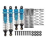 Amortiguador Rc Para Tamiya DT-02 DF-02 DT-03 Para TT-02B 1/10 Amortiguadores De Aceite Delanteros Y Traseros Aluminio RC Para Buggy Coche Piezas De Actualización Accesorios Repuesto(Blue)