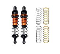 Amortiguador RC Para TRAXXAS Para MINI Para MAXX Para MINI Para XRT GPM HD 87 Mm #3760#10765 Amortiguador Resorte Ajustable Delantero Y Trasero Aluminio Aleación(Orange)
