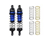 Amortiguador RC Para Traxxas Para Mini Para Maxx Para Xrt 3760 10765 87 Mm Aleación Aluminio Delantero Trasero Ajustable Con Resorte Amortiguadores(Blue)