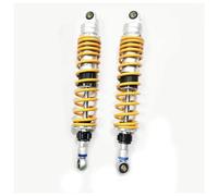 Amortiguador Resorte 7mm 360mm 370mm 380mm 390mm 400mm 410mm 420mm Amortiguador para Motocicleta Suspensión Trasera Ajustable para Bicicletas Amortiguadores(370mm)