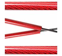 Amortiguador Resorte Gas Para Land Para Rover Para Discovery II 98-04 Amortiguadores Capó Delantero Modificar Puntales Gas Soportes Elevación Amortiguador(Red Carbon Fiber)