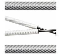 Amortiguador Resorte Gas Para Toyota MR2 Para Roadster Para Spyder W30 Para MR-S 1999-2007 Amortiguadores Capó Trasero Modificar Puntales Gas Soportes Elevación Varillas(Silver carbon fiber)