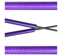 Amortiguador Resorte Gas Trasera Puerta Puntales Gas Soporte Elevación Amortiguador Desaceleración Para Toyota Para Hilux GUN125 Para Camión Para Masters OX 2015-2023 Camionetas(Purple carbon fiber)
