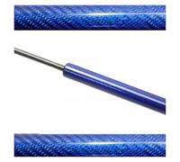 Amortiguador Resorte Para A4 B8 8K 2008-2016, Soporte Elevación Resorte Gas Para Capó Delantero, Amortiguador Fibra Carbono, Hidráulico(Blue carbon fiber)