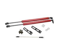 Amortiguador Resorte Para Peugeot 308 II T9 2013-2021 Capó Delantero Modificado Resort Gas Soporte Elevación Amortiguador Fibra Carbono, Barras Pistón(Red carbon fiber)