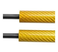 Amortiguador Resortes De Gas Para Maletero Para Nissan Para Skyline GT-R BNR34 ER34 Coupé Con Alerón 99-02 84430-AA400 maletero gas(Carbon Fiber Yellow)