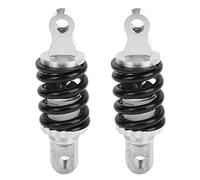 Amortiguador Scooter Motocicleta Amortiguación ajustable Suspensión trasera Resorte Universal 105 mm Aleación de aluminio Par de resortes de alto rendimiento