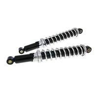 Amortiguador Set 370 mm para Kreidler Mofa | Ø 10 mm, dureza ajustable, instalar en pares, OEM KR70000 compatible con Kreidler Florett RMC/S Mofa, Kreidler Florett LF