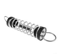 Amortiguador silencioso de resorte de amarre de acero inoxidable 304 para sistema de anclaje de línea de muelle de yates marinos, accesorio de hardware de barco de amortiguación de ruido resistente