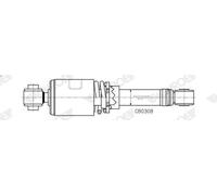Amortiguador, suspensión de la cabina MONROE CB0308 para TRAKKER I 7.79 2005-