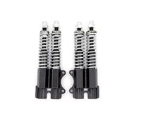Amortiguador Suspensión Motocicleta Horquilla Delantera Hidráulica Doble Accionamiento para Janobike T10, Amortiguador Doble Resorte para Scooter Eléctrico 10 Pulgadas.