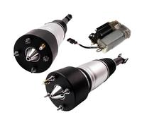 Amortiguador Suspensión Neumática C2c41339 C2c41352 1 Juego Suspensión Neumática Delantera + Cierres Bomba Aptos Para Jaguar Xj8 Xjr X350 X358 04-09 Amortiguadores De Resorte Aire