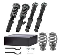 Amortiguador Suspensión Neumática Kit Reducción Suspensión Coilover 24 Posiciones Para E46 Serie 3 320i 325i 330i RWD Racing