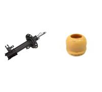 Amortiguador Eje delantero, izquierda Espiga arriba 11-0343 MAXGEAR para OPEL