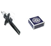 Amortiguador + tope de resortete de goma OPTIMAL para AUDI, SEAT, SKODA, VW A3,