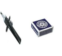 Amortiguador + tope de resortete de goma OPTIMAL para AUDI, SEAT, SKODA, VW A3,