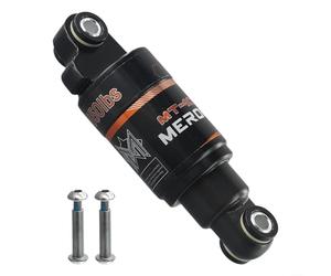 Amortiguador trasero ajustable para bicicleta, aleación de aluminio para un rendimiento ligero, minimización de ruido, disponible en 120/150/165/190 mm (125 mm x 850 libras)