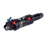 Amortiguador Trasero Bicicleta de Montaña, Amortiguador Suspensión Trasera Bicicleta, Amortiguador Bicicleta de Montaña 165mm Acero Amortiguación Ajustable Accesorio Amortiguador Trasero (Negro)